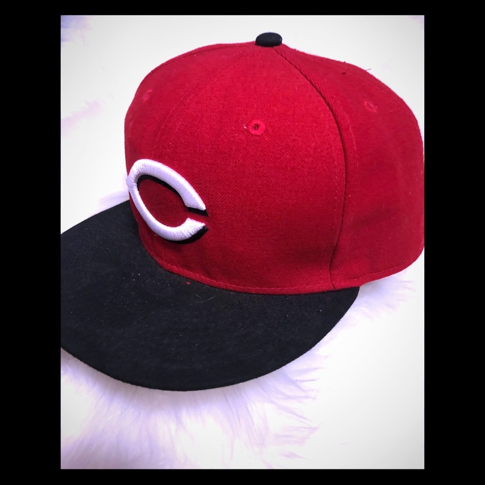New Era Cincinnati Reds Fitted Cap Size 7 1/2